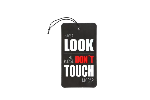 Air Freshener | Dont Touch My Car