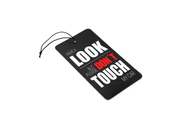 Air Freshener | Dont Touch My Car