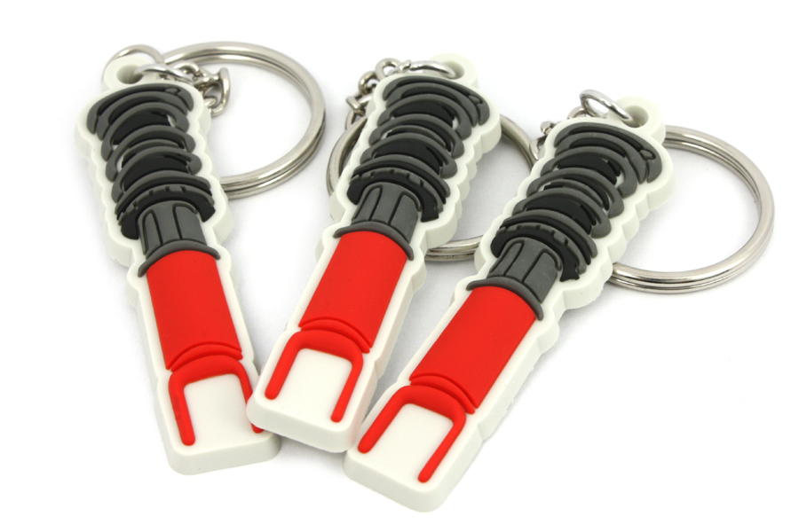 Static Gewindefahrwerk PVC Schlüsselanhänger